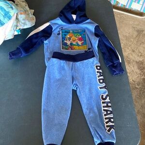 Baby Shark Outfit Sweat Set